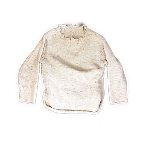 Thick Knit Distressed Sweater